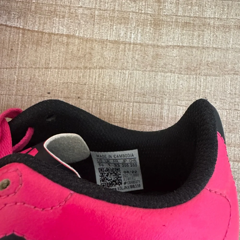 adidas Kids' Pink and Black Athletic Shoes - Picture 2 of 6